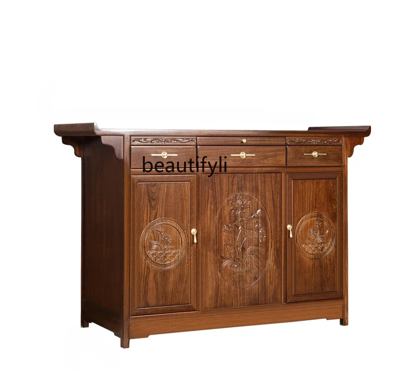 New Chinese Style Prayer Altar Table Solid Wood Altar Incense Burner Table Household Altar Cabinet Incense Table Buddha Table
New Chinese Style Prayer Altar Table Solid Wood Altar Incense Burner Table Household Altar Cabinet Incense Table Buddha Table