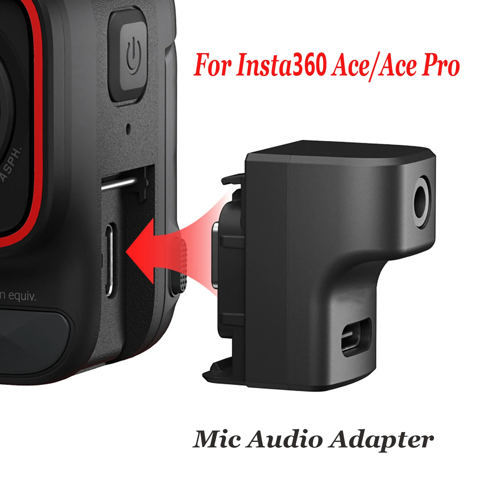 Адаптер микрофона для Insta360 Ace/Ace Pro, удлинитель с портом Type-C для экшн-камеры Insta360 Ace Pro
Адаптер микрофона для Insta360 Ace/Ace Pro, удлинитель с портом Type-C для экшн-камеры Insta360 Ace Pro