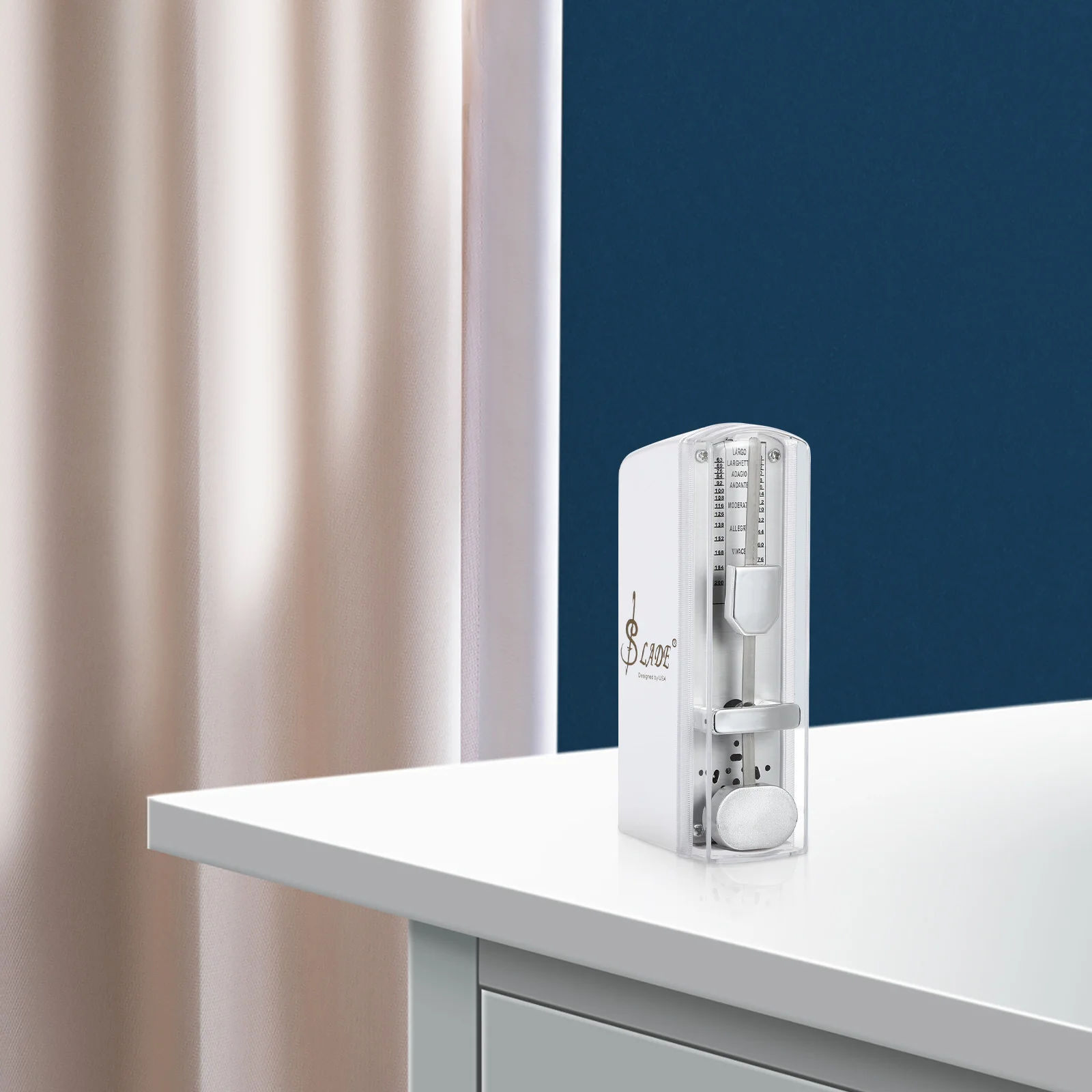 Metronome Mechanical Music Instrument Accessories Beginners Abs Guitar Piano Drum
Metronome Mechanical Music Instrument Accessories Beginners Abs Guitar Piano Drum