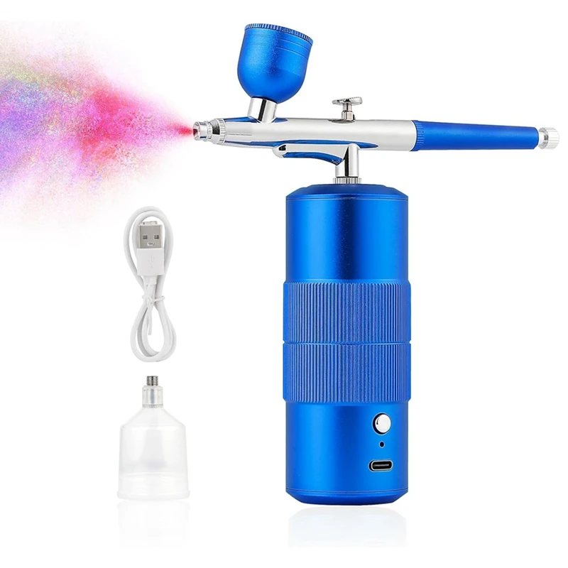 Airbrush Kit Machine, Rechargeable Handheld Airbrush, Professional Cordless Air Brush For Nail Art, Makeup Easy Install
Airbrush Kit Machine, Rechargeable Handheld Airbrush, Professional Cordless Air Brush For Nail Art, Makeup Easy Install