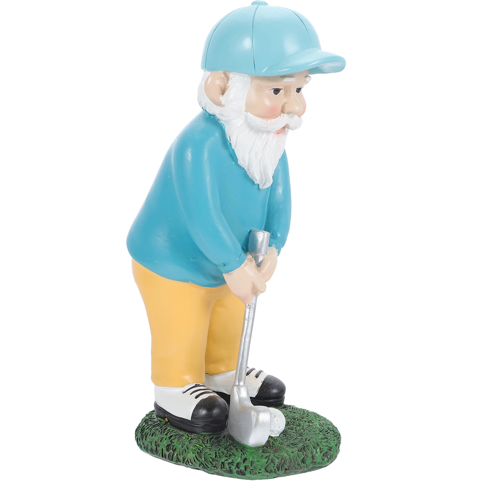 Dwarf Ornaments Out Door Decor Golfing Gnome Adorn Mini Sculpture Patio Synthetic Resin Statue Funny Garden Decoration
Dwarf Ornaments Out Door Decor Golfing Gnome Adorn Mini Sculpture Patio Synthetic Resin Statue Funny Garden Decoration