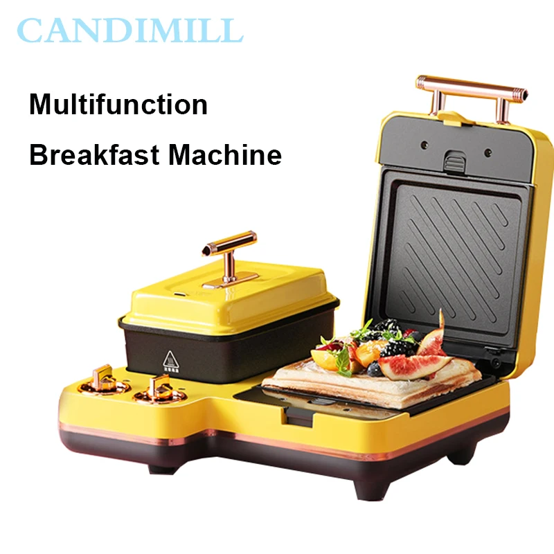 Sandwich Electric Multi-purpose Breakfast Machine Baking Bread Toast Waffle Doughnuts Replaceable Grilling Plate
Sandwich Electric Multi-purpose Breakfast Machine Baking Bread Toast Waffle Doughnuts Replaceable Grilling Plate