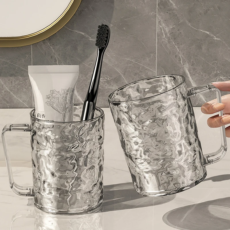 Toothbrush Mouthwash Cup Couple Creative Transparent Mouthwash Cup Plastic Washing Brush Cup Home Bathroom Supplies
Toothbrush Mouthwash Cup Couple Creative Transparent Mouthwash Cup Plastic Washing Brush Cup Home Bathroom Supplies