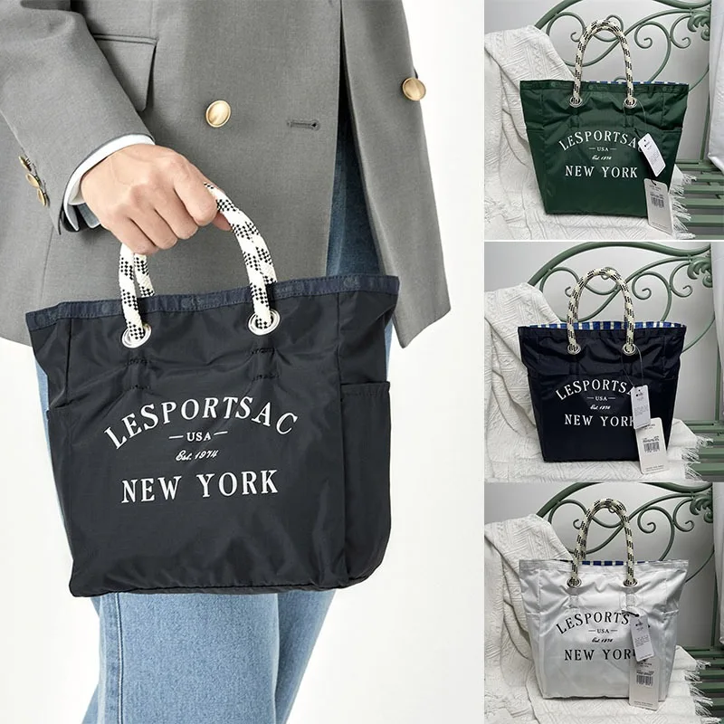 New Lesportsac Anime Lightweight Waterproof Women's Fabric with Solid Letter Color Double-sided Handheld Commuting Tote Bag Gift
New Lesportsac Anime Lightweight Waterproof Women's Fabric with Solid Letter Color Double-sided Handheld Commuting Tote Bag Gift