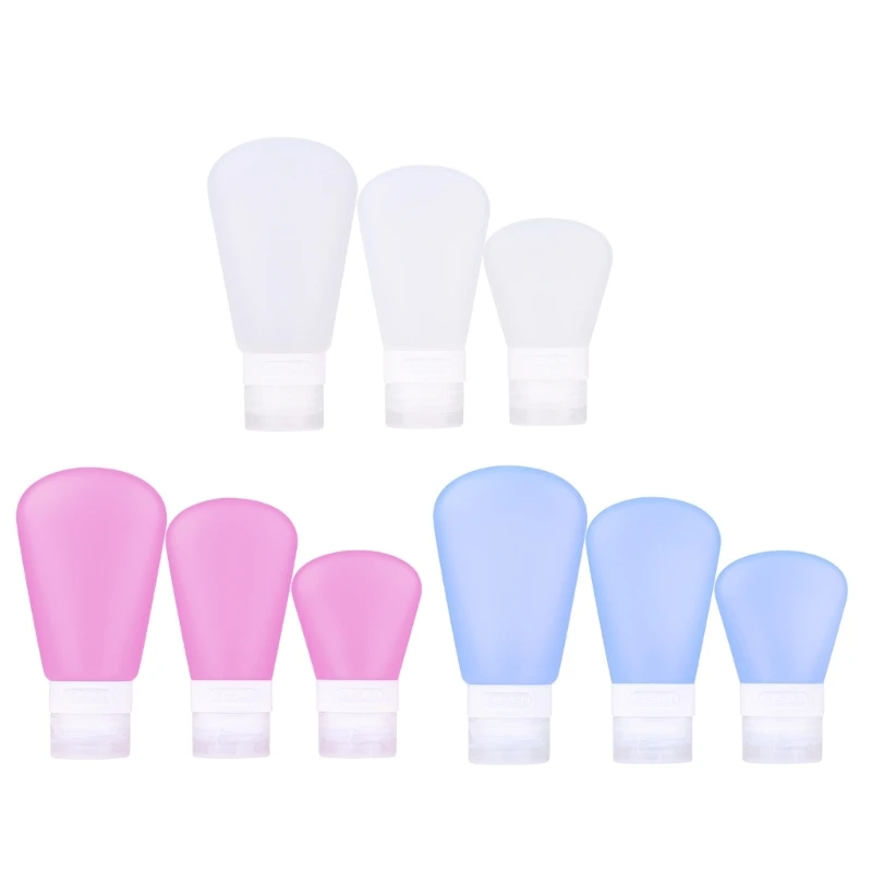 Silicone Travel Bottle Set Conical Cosmetic Storage Refillable Lotion Bottle Shower Gel Shampoo Empty Container
Silicone Travel Bottle Set Conical Cosmetic Storage Refillable Lotion Bottle Shower Gel Shampoo Empty Container