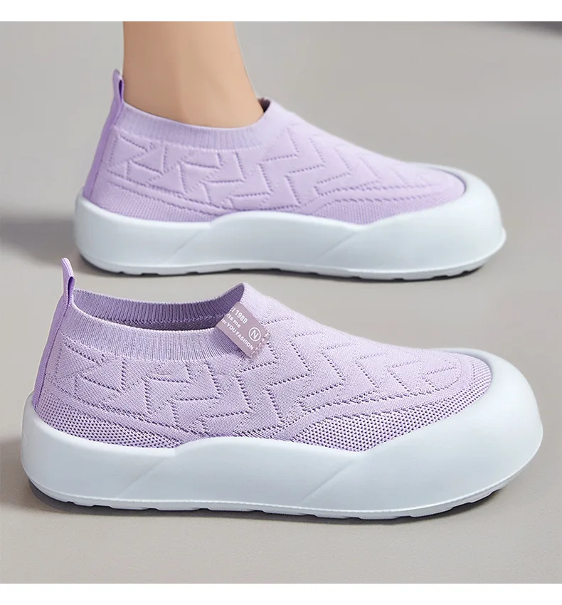 Women's Comfort Mother Shoes Soft PU Sole Breathable Lightweight Casual Walking Shoes Thick Cushion Non-Slip Fashion Women's Comfort Mother Shoes Soft PU Sole Breathable Lightweight Casual Walking Shoes Thick Cushion Non-Slip Fashion