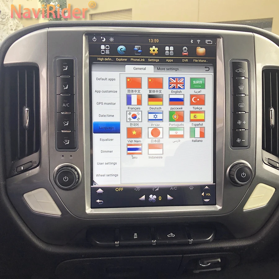12.1" Tesla Android Screen Radio For Chevrolet Silverado GMC SIERRA 2014 - 2018 GPS Carplay Car Multimedia Video Player Stereo
12.1" Tesla Android Screen Radio For Chevrolet Silverado GMC SIERRA 2014 - 2018 GPS Carplay Car Multimedia Video Player Stereo