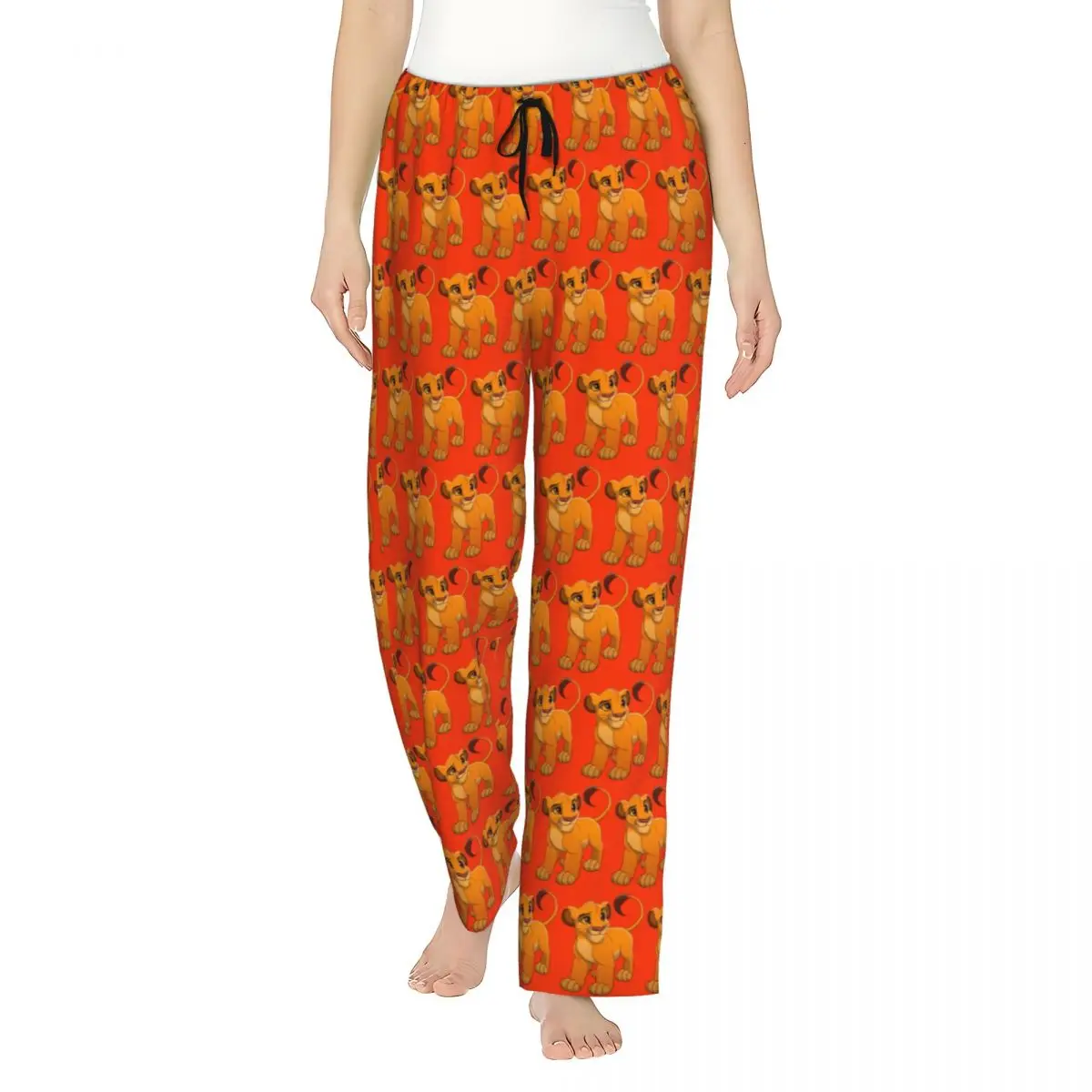 Custom Print Women Simba The King Lion Pajama Pants Sleepwear Sleep Lounge Bottoms with Pockets
Custom Print Women Simba The King Lion Pajama Pants Sleepwear Sleep Lounge Bottoms with Pockets