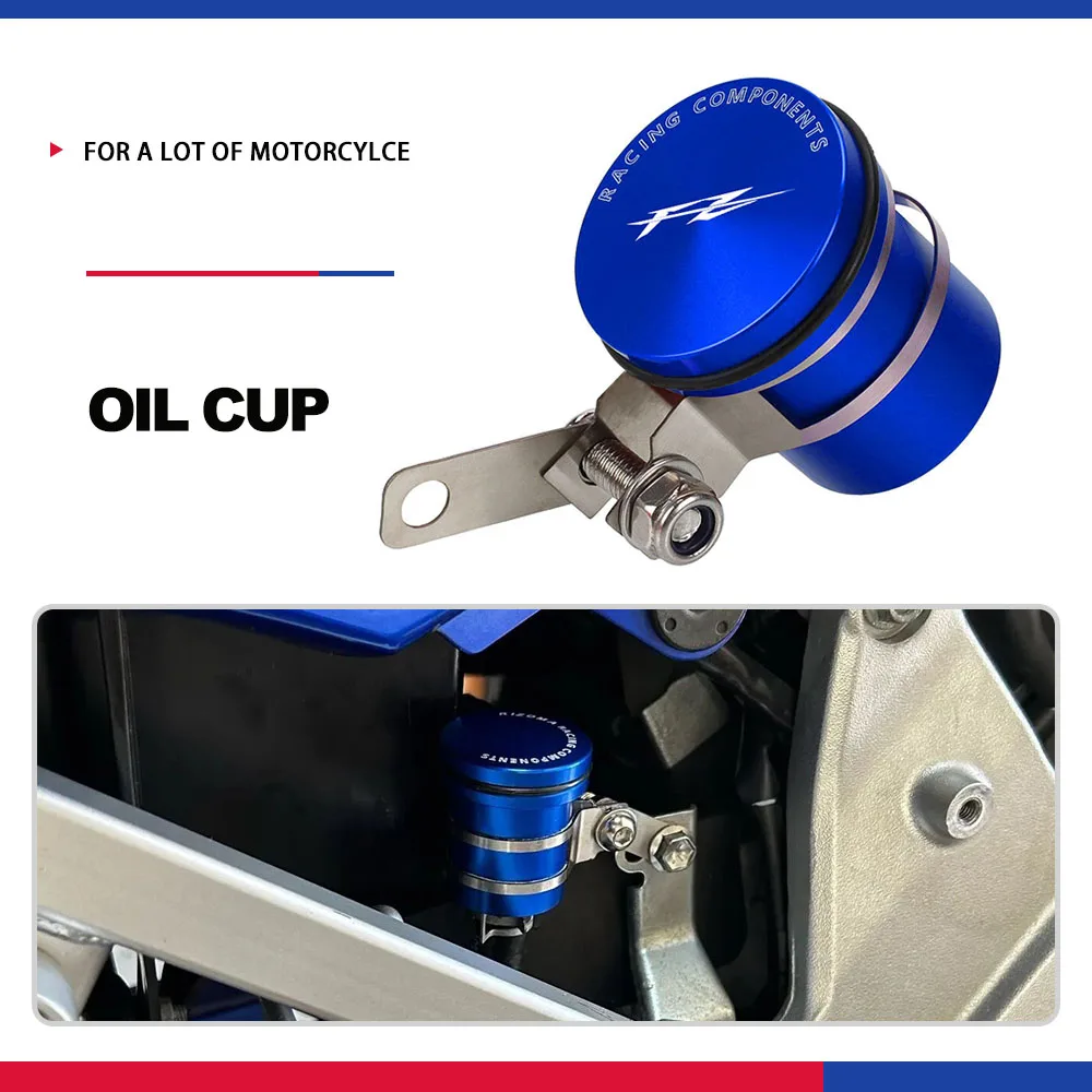 FOR YAMAHA FZ07 FZ09 FZ1 FZ10 FZ150I FZ16 FZ1 FAZER FZ25 FZ400R Brake Clutch Tank Cylinder Fluid Oil Reservoir Oil Fluid Cup
FOR YAMAHA FZ07 FZ09 FZ1 FZ10 FZ150I FZ16 FZ1 FAZER FZ25 FZ400R Brake Clutch Tank Cylinder Fluid Oil Reservoir Oil Fluid Cup