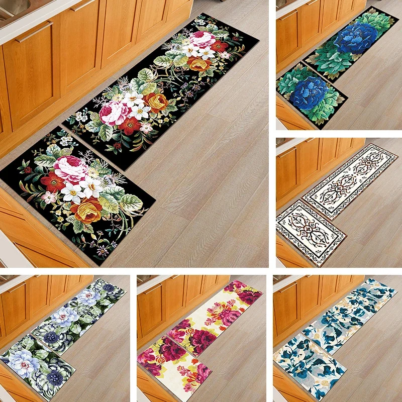 American Country Style Flower Kitchen Mat Dust Proof Dining Room Table Carpet Anti-Slip Entrance Doormat Outdoor Prayer Area Rug
American Country Style Flower Kitchen Mat Dust Proof Dining Room Table Carpet Anti-Slip Entrance Doormat Outdoor Prayer Area Rug