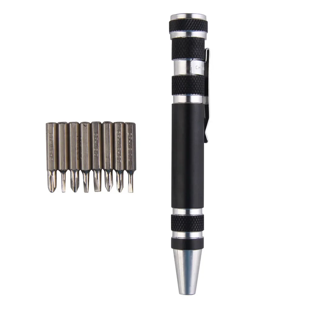 Multifunction 8 In 1 Pocket Precision Mini Screwdriver Pen Repair Hand Tools Screwdriver Set Repair Tools Kit for Mobile Phone
Multifunction 8 In 1 Pocket Precision Mini Screwdriver Pen Repair Hand Tools Screwdriver Set Repair Tools Kit for Mobile Phone