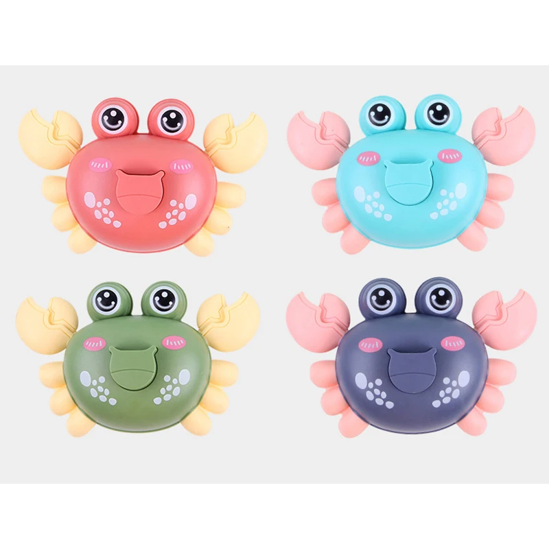 Funny Baby Press Crawling Crab Pull Back Toys Cute Classic Clockwork Plastic Crawl Crab Wind Up Game Bathing Toys for Child
Funny Baby Press Crawling Crab Pull Back Toys Cute Classic Clockwork Plastic Crawl Crab Wind Up Game Bathing Toys for Child