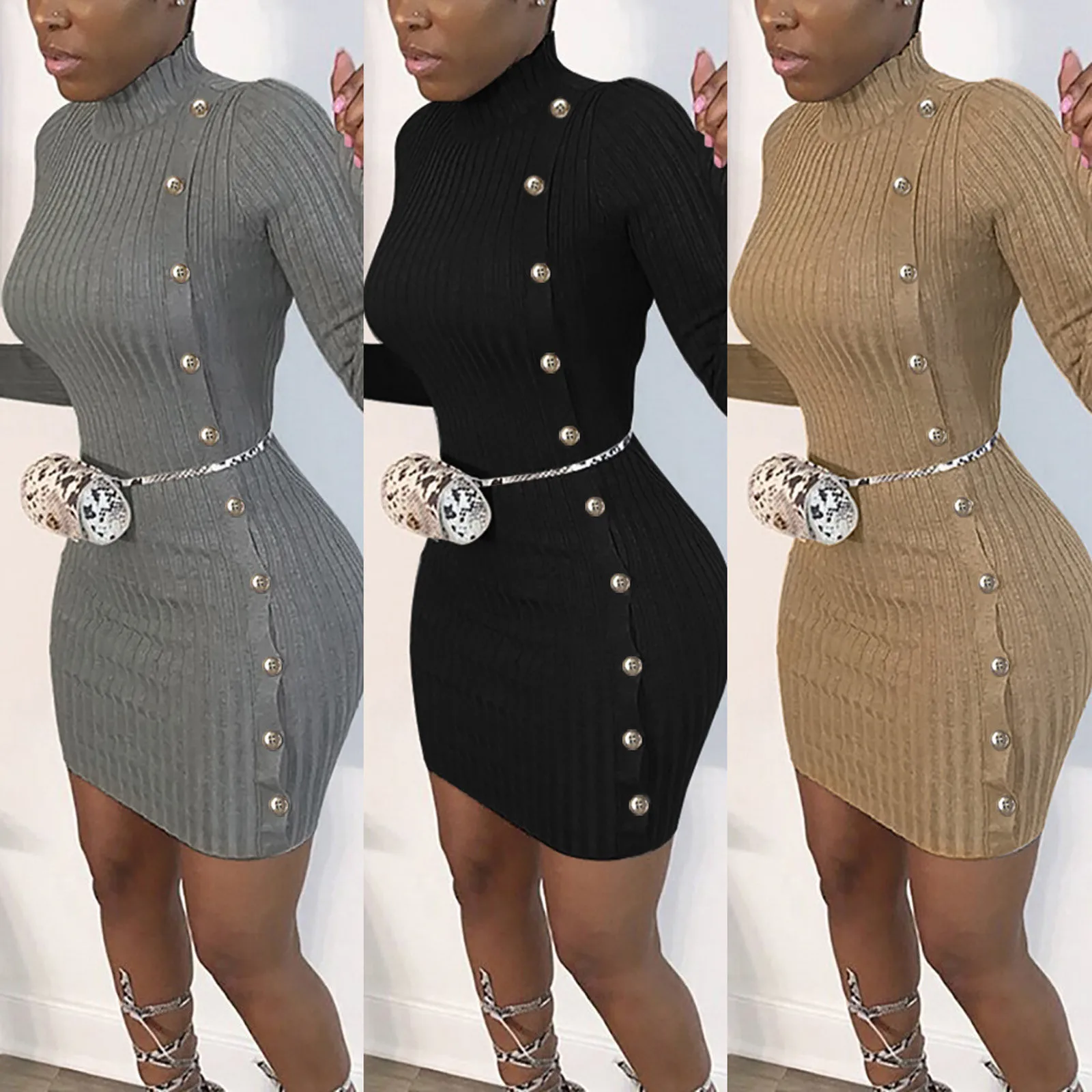 Denim Dress for Women Casual Summer Women's Fashion Slim Solid Color Long Sleeve Buttock Knit Ruffle Dress for Women Summer
Denim Dress for Women Casual Summer Women's Fashion Slim Solid Color Long Sleeve Buttock Knit Ruffle Dress for Women Summer