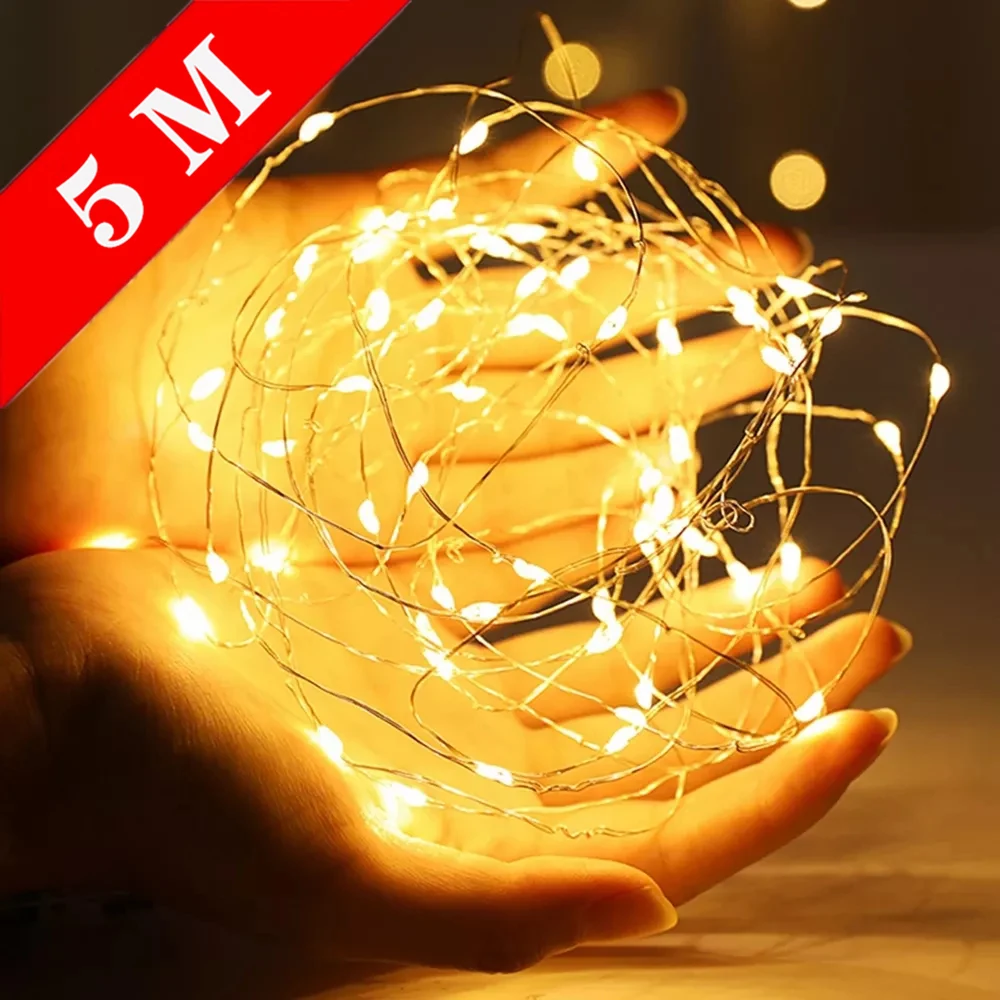 1-10M LED String Lights Copper Wire Fairy Lights Night Light For Christmas Garland Room Bedroom Indoor Wedding Decoration Lamp.
1-10M LED String Lights Copper Wire Fairy Lights Night Light For Christmas Garland Room Bedroom Indoor Wedding Decoration Lamp.