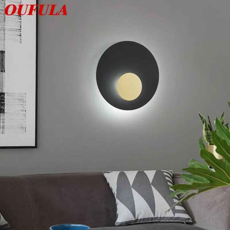 OUFULA Modern LED Wall Lamp Interior Creative Simple Black Sconce Lights for Decor Home Living Room Bedroom Corridor
OUFULA Modern LED Wall Lamp Interior Creative Simple Black Sconce Lights for Decor Home Living Room Bedroom Corridor