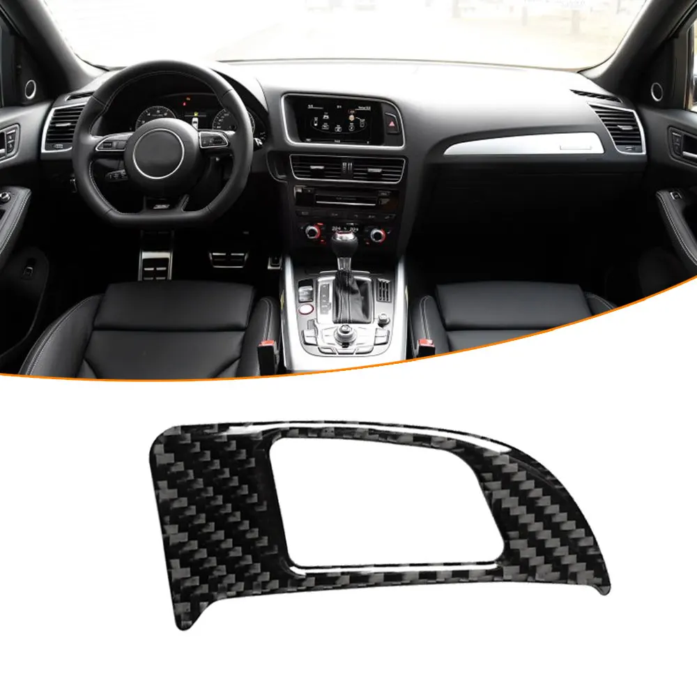 UV-resistant Luxurious Carbon Fiber Display Center Control Screen Sticker for Audi Q5 8R SQ5 2009-17 Car Tuning Accessories
UV-resistant Luxurious Carbon Fiber Display Center Control Screen Sticker for Audi Q5 8R SQ5 2009-17 Car Tuning Accessories