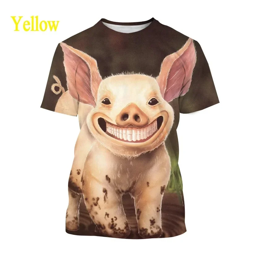 Kawaii T Shirts Hip Hop 3D Print Funny Pig Kids T Shirt Fashion Casual Cartoons Round Neck T-shirt Boy Girl Children's Clothes
Kawaii T Shirts Hip Hop 3D Print Funny Pig Kids T Shirt Fashion Casual Cartoons Round Neck T-shirt Boy Girl Children's Clothes