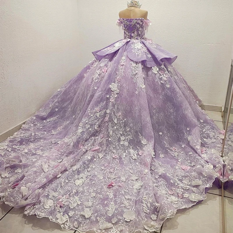 ANGELSBRIDEP Luxury Quinceanera Dresses 3D Handmade Flowers Appliqued Beading Appliques Sweet 15 Prom Birthday Party Dress NEW
ANGELSBRIDEP Luxury Quinceanera Dresses 3D Handmade Flowers Appliqued Beading Appliques Sweet 15 Prom Birthday Party Dress NEW