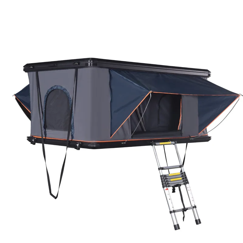 

2022 алюминиевая палатка для 3 человек для кемпинга на открытом воздухе и походов на крышу автомобиля треугольная раскладная палатка с твердым корпусом на крышу