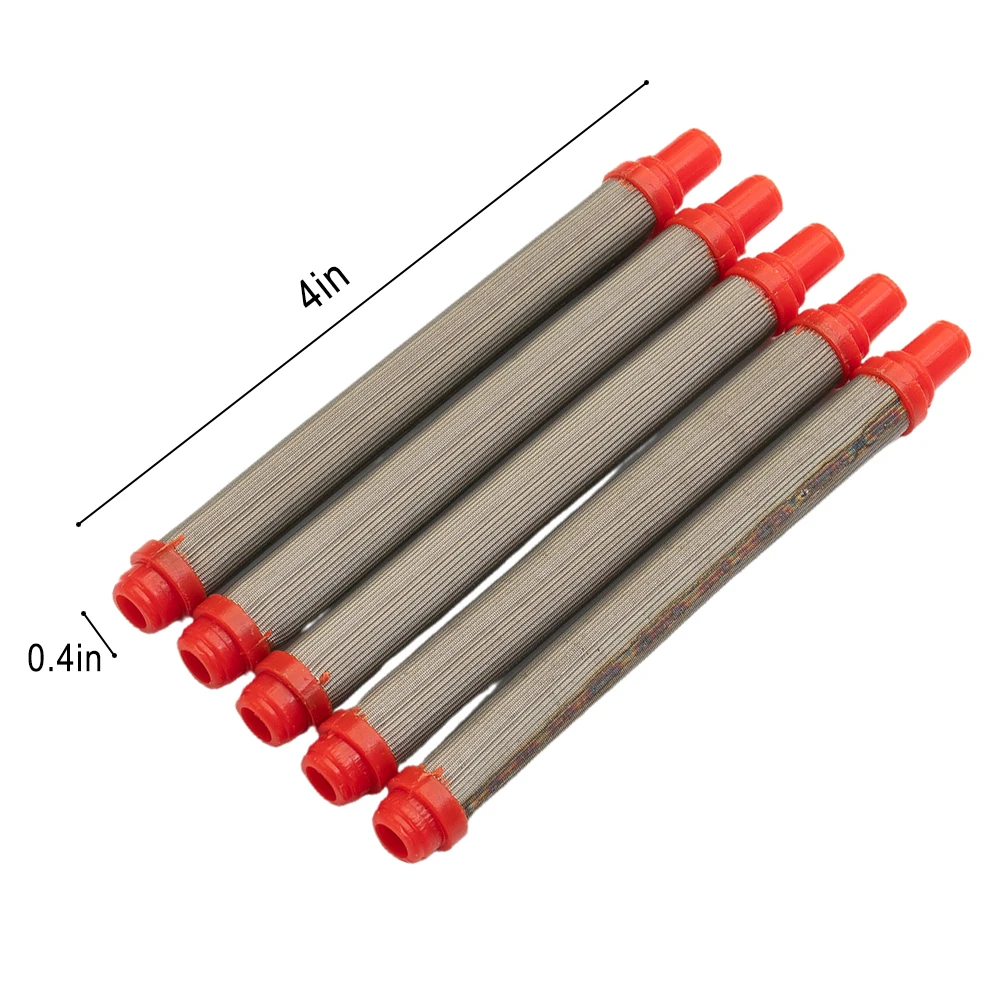 Airless Spray Filter Superior Quality 200Mesh Airless Spray Tool Filter Insert Set of 5 for Base Coats and Enamels
Airless Spray Filter Superior Quality 200Mesh Airless Spray Tool Filter Insert Set of 5 for Base Coats and Enamels