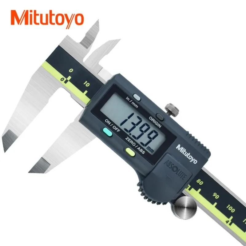 

2023 Mitutoyo Caliper 0-150mm 500-196-20 LCD Digital Vernier Calipers 6in Electronic Measuring Stainless Steel