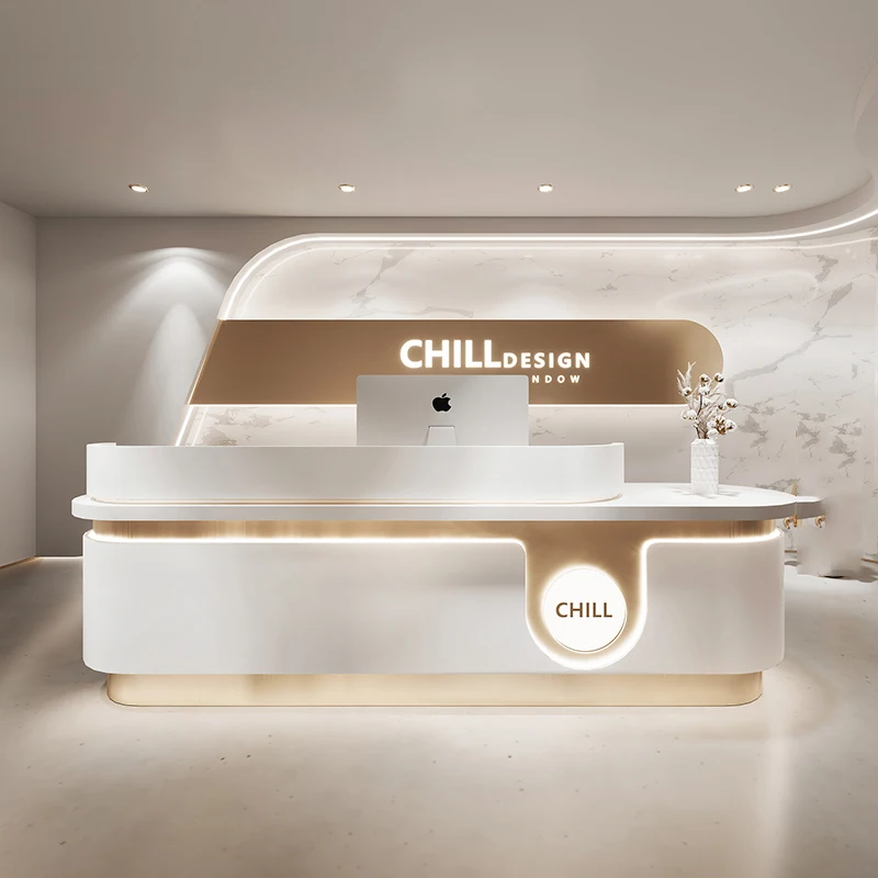 Register Salon Executive Counter Modern Luxury Cash Spa Hotel Counter Checkout Front Rezeption Desk Beauty Office Furniture
Register Salon Executive Counter Modern Luxury Cash Spa Hotel Counter Checkout Front Rezeption Desk Beauty Office Furniture