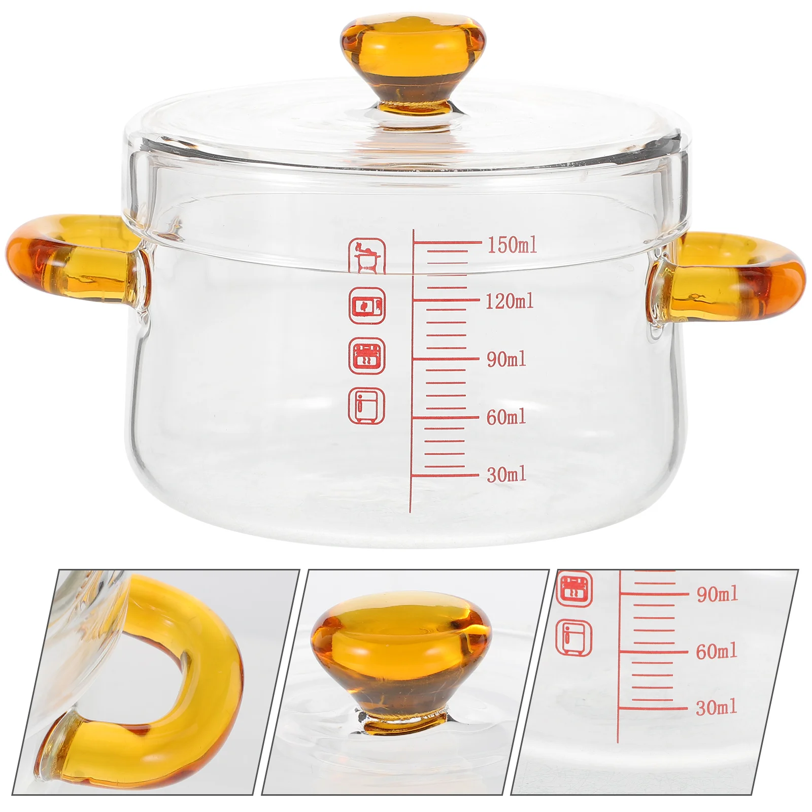 Glass Steamed Egg Bowl Stew Pot Heat-Resistant Cooking Household Bowls Double Ear Kitchen Cookware For Soup Kitchenware
Glass Steamed Egg Bowl Stew Pot Heat-Resistant Cooking Household Bowls Double Ear Kitchen Cookware For Soup Kitchenware