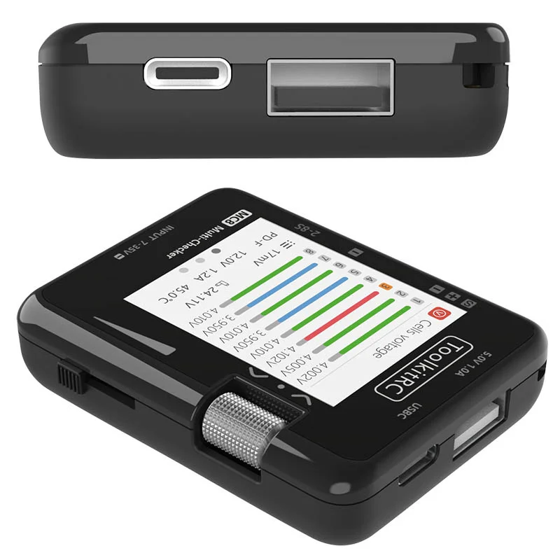 ToolkitRC MC8 Mini Size Cell checker 32 Bit Battery Multi-Checker PWM Output PPM SBUS Readout With USB-C Fast Charging
ToolkitRC MC8 Mini Size Cell checker 32 Bit Battery Multi-Checker PWM Output PPM SBUS Readout With USB-C Fast Charging