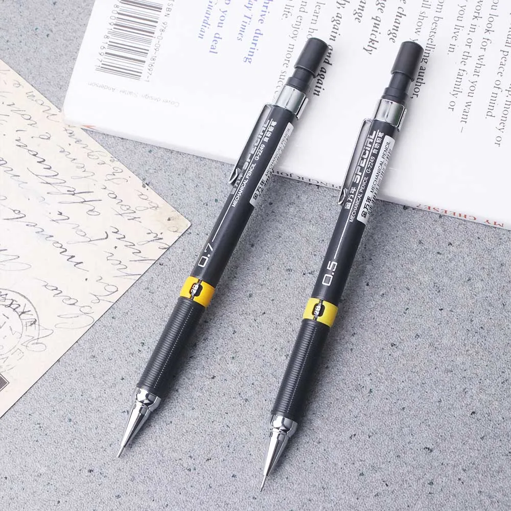 

0.5/0.7mm Student Mechanical Pencil For Kids Sketch Drawing Automatic Pencil School Supplies Stationery