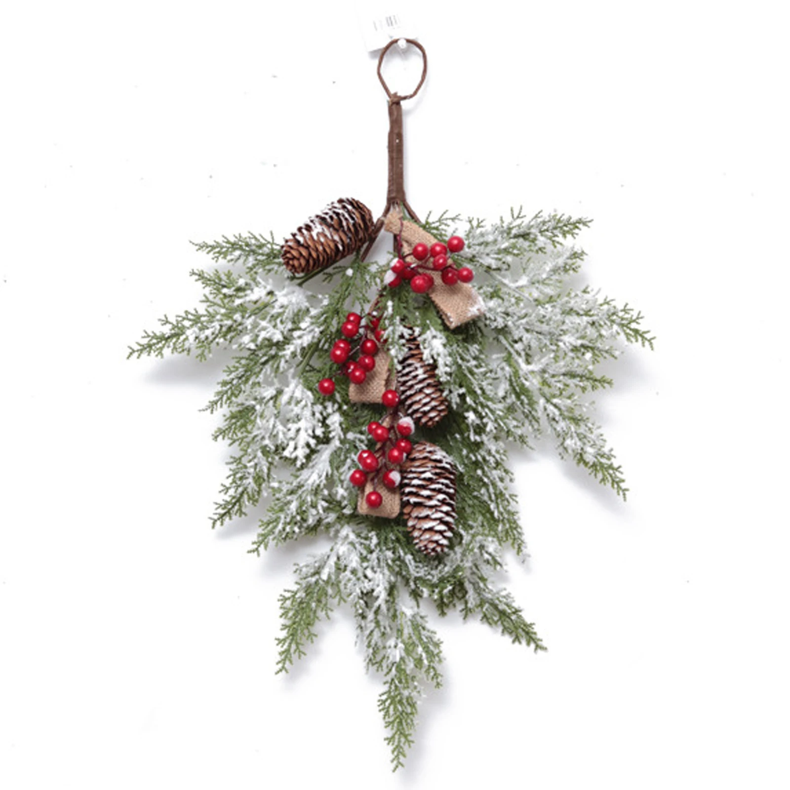 Simulation Pine Cone Upside Down Tree Fake Red Berries Christmas Wreath Door Wall Hanging Floral Swag Xmas Party DIY Decoration
Simulation Pine Cone Upside Down Tree Fake Red Berries Christmas Wreath Door Wall Hanging Floral Swag Xmas Party DIY Decoration