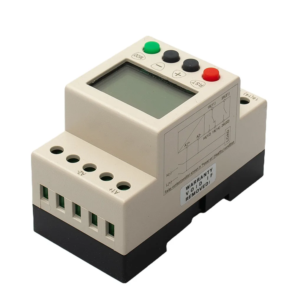1pcs Under-voltage Relay 50/60Hz AC/DC 24V-48V AD48 AD220 LCD Overvoltage Protector SVR1000 Standard High Quality
1pcs Under-voltage Relay 50/60Hz AC/DC 24V-48V AD48 AD220 LCD Overvoltage Protector SVR1000 Standard High Quality