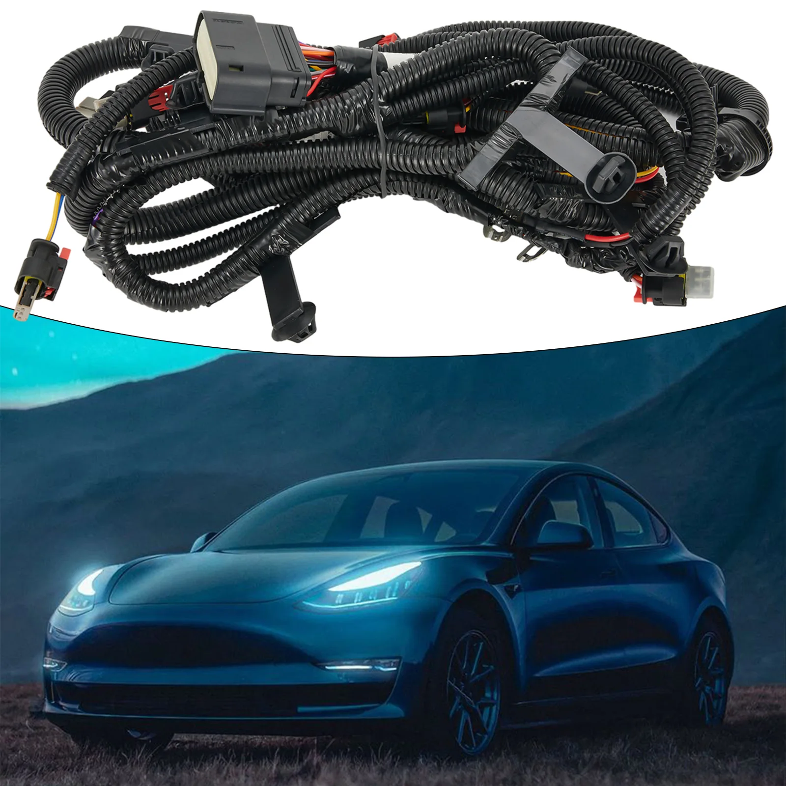 Wiring Harness Direct Fit Easy Installation Front Bumper 1489045-00-C For -Tesla Model Y Front Bumper Exterior Accessories
Wiring Harness Direct Fit Easy Installation Front Bumper 1489045-00-C For -Tesla Model Y Front Bumper Exterior Accessories