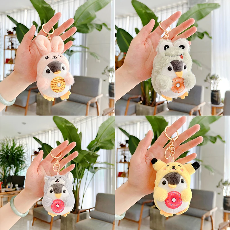 Mini Animal Plush Doll Keychain Cute Cartoon Penguin Stuffed Plush Dolls Toys Key Ring Bag Pendant Kids Toy Birthday Gifts
Mini Animal Plush Doll Keychain Cute Cartoon Penguin Stuffed Plush Dolls Toys Key Ring Bag Pendant Kids Toy Birthday Gifts