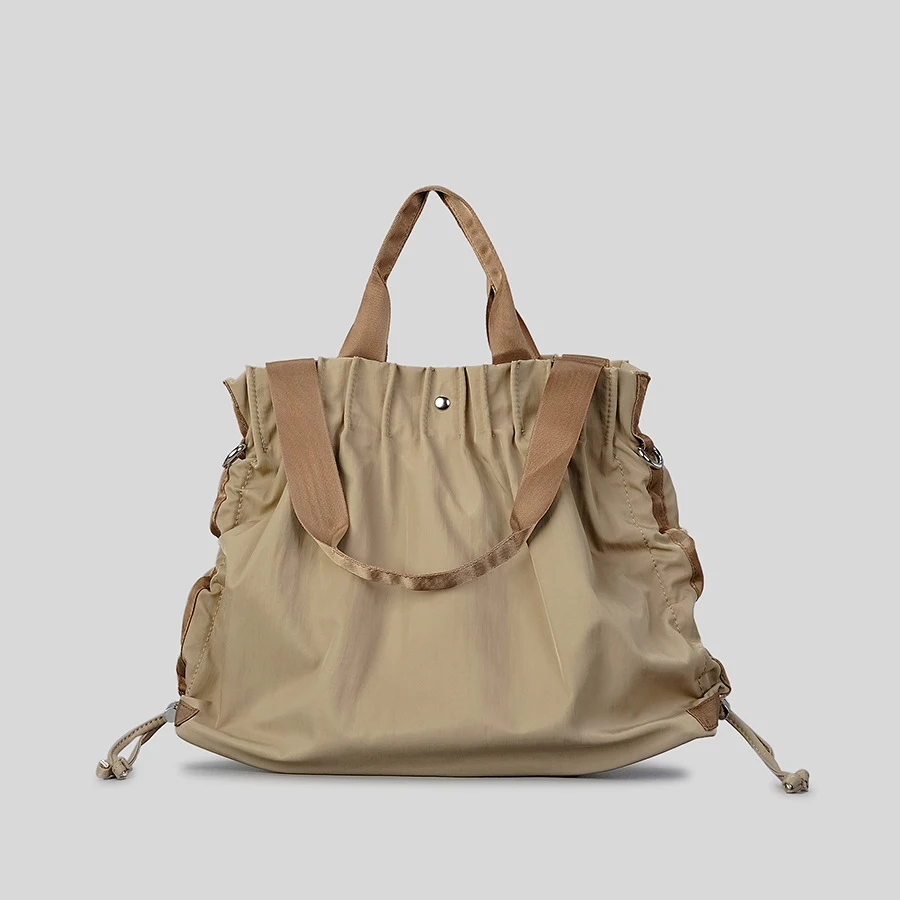Casual Ruched Nylon Women Handbags Simple Canvas Lady Shoulder Bags Drawsting Crossbody Bag Large Tote Shopper Purses 2023
Casual Ruched Nylon Women Handbags Simple Canvas Lady Shoulder Bags Drawsting Crossbody Bag Large Tote Shopper Purses 2023