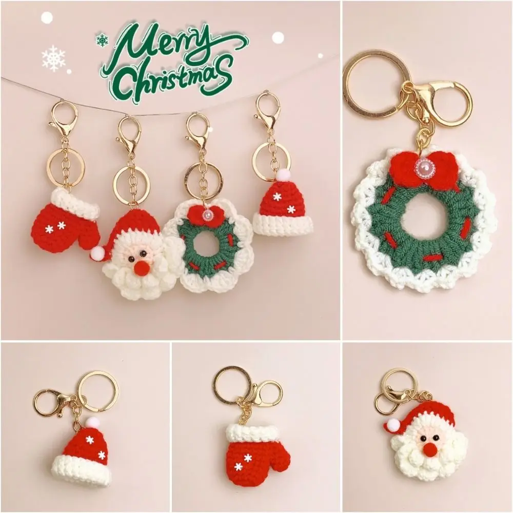 Christmas Mini Knitted Hat Keychains Hand-woven Gloves Christmas Gloves Keyrings Pendant Knitted Christmas Hat Pendant New Year
Christmas Mini Knitted Hat Keychains Hand-woven Gloves Christmas Gloves Keyrings Pendant Knitted Christmas Hat Pendant New Year