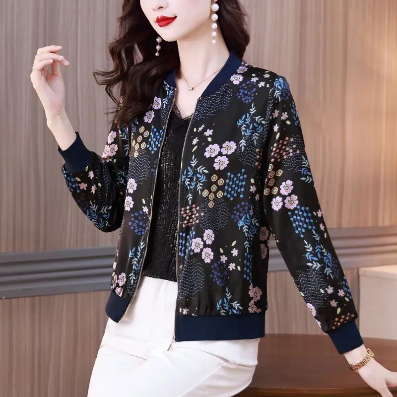 Chiffon Printing Jacket Top Sunscreen Clothes Women Summer Long Sleeve Short Coat Zippered Cardigan M-5XL
Chiffon Printing Jacket Top Sunscreen Clothes Women Summer Long Sleeve Short Coat Zippered Cardigan M-5XL