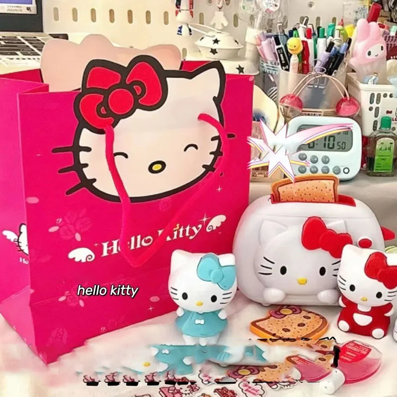 Kawaii Sanrio Anime Gifting Handle Bags Cute Hello Kitty Cartoon Large Capacity Birthday Gift Storage Packaging Bag Gifts Girls
Kawaii Sanrio Anime Gifting Handle Bags Cute Hello Kitty Cartoon Large Capacity Birthday Gift Storage Packaging Bag Gifts Girls