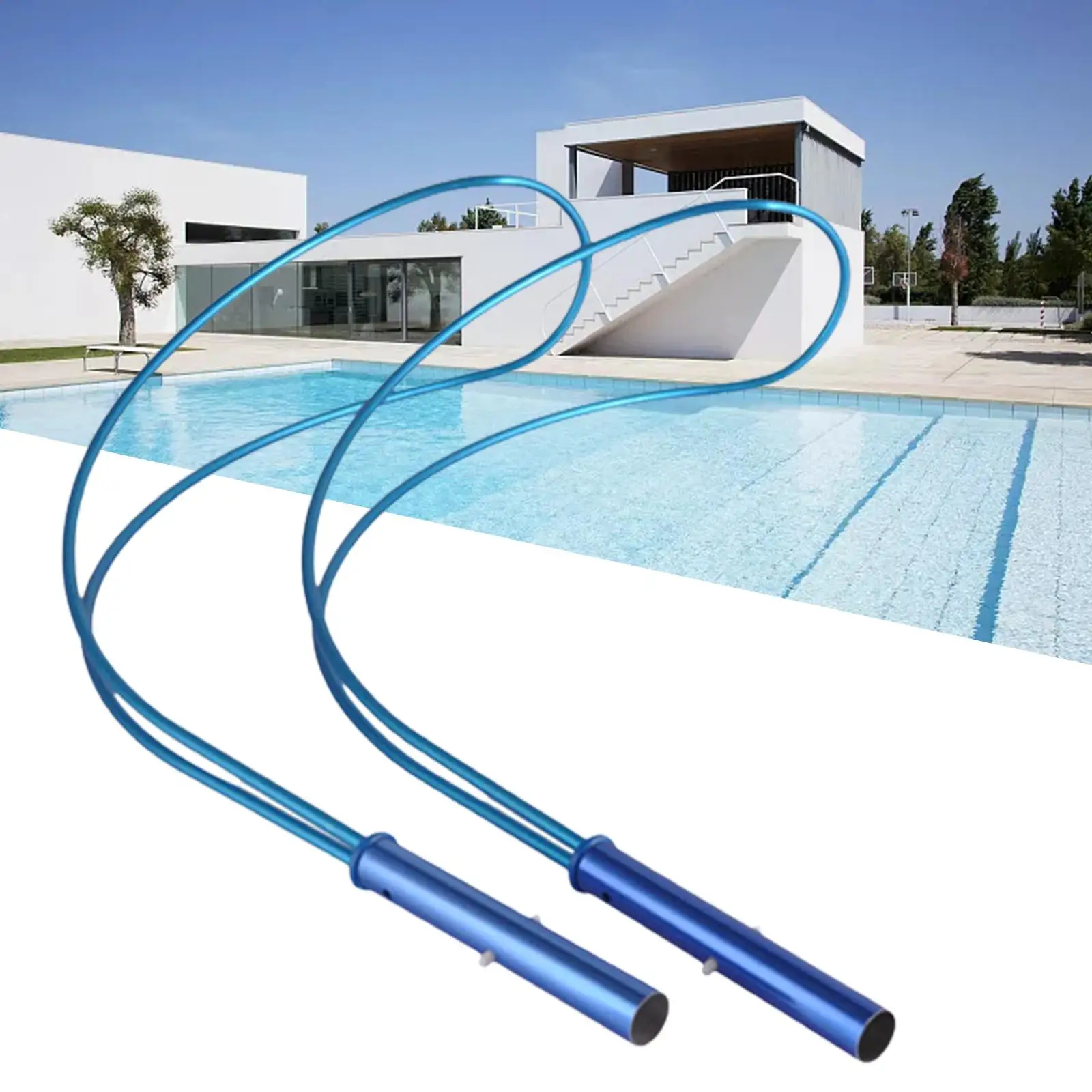 Swimming Pool Rescue Hook Safety Hook With Telescopic Rod Swimming Pool Water Dedicated Rescue Hook Equipment Floating Objects
Swimming Pool Rescue Hook Safety Hook With Telescopic Rod Swimming Pool Water Dedicated Rescue Hook Equipment Floating Objects