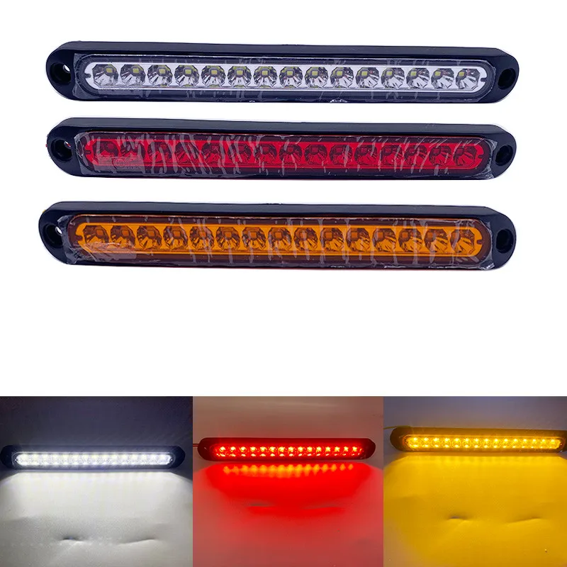 15LED Car Light Bar 12V Red Third Brake Light Rear Light Signal Side Marker Turn Signal Stop Warning Lamp High Mount Universal
15LED Car Light Bar 12V Red Third Brake Light Rear Light Signal Side Marker Turn Signal Stop Warning Lamp High Mount Universal
