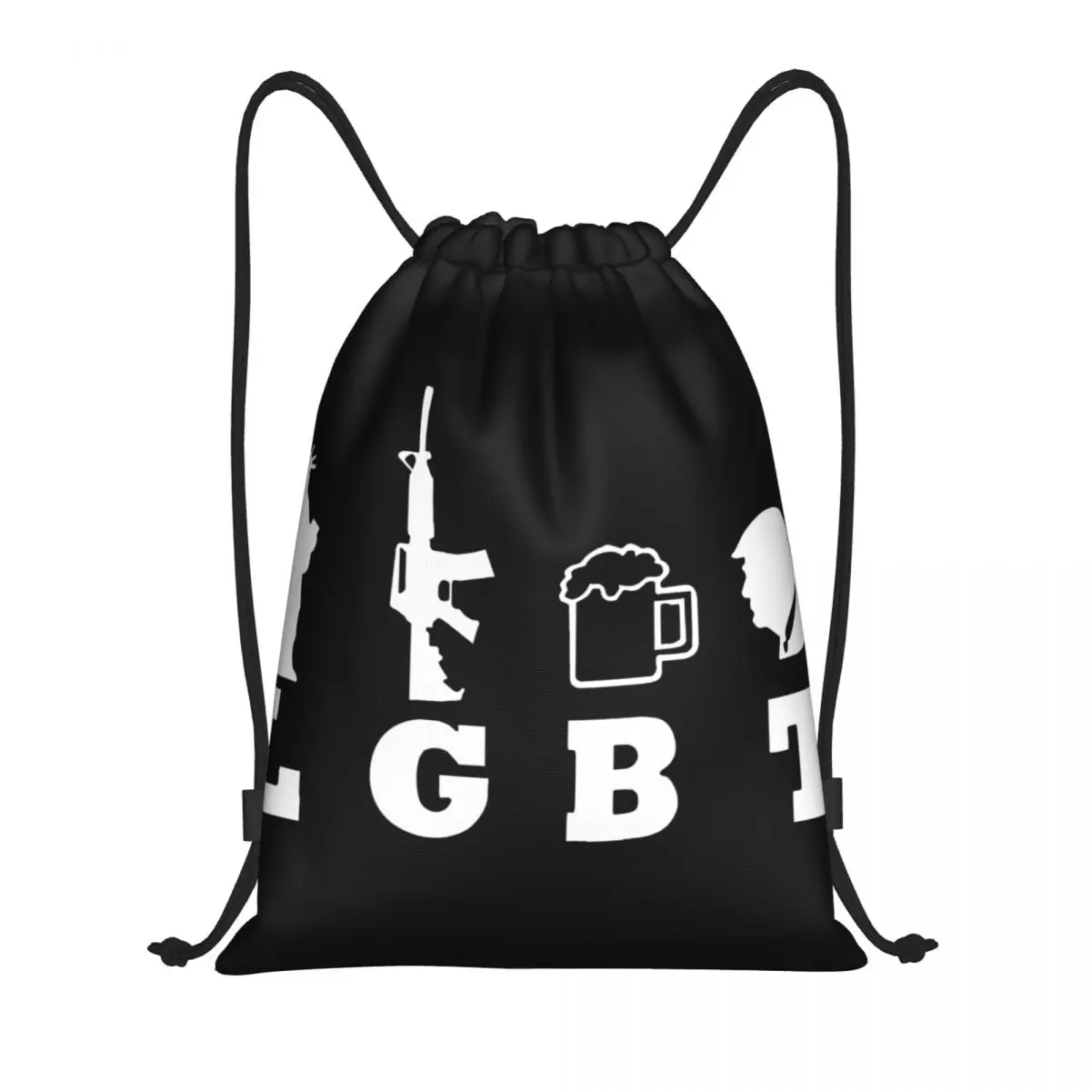 Lgbt Liberty Guns Beer Donald Trump Multi-function Portable Drawstring Bags Sports Bag Book Bag For Travelling
Lgbt Liberty Guns Beer Donald Trump Multi-function Portable Drawstring Bags Sports Bag Book Bag For Travelling