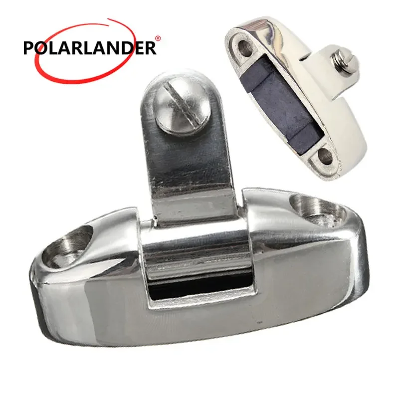 Swivel Deck Hinge Bimini Top Silver Mountain Type Fitting Hardware 316 Stainless Steel With Rubber Pad For Marine Boat Yacht
Swivel Deck Hinge Bimini Top Silver Mountain Type Fitting Hardware 316 Stainless Steel With Rubber Pad For Marine Boat Yacht