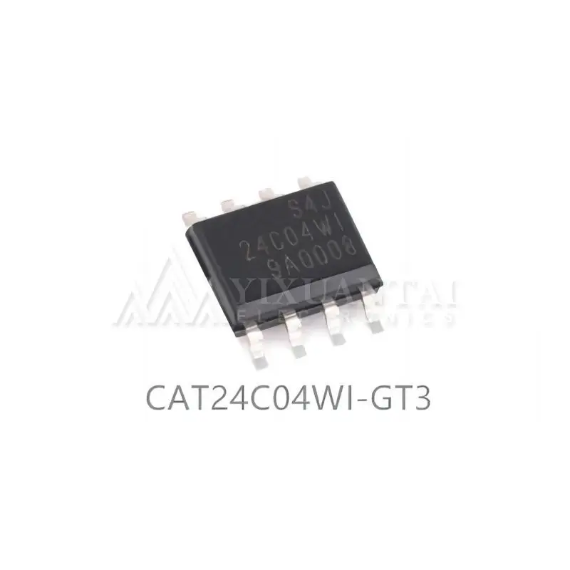 

10pcs/Lot CAT24C04WI-GT3 CAT24C04WI-GT3 24C04WI EEPROM Serial-2Wire 4K-bit 512 x 8 1.8V/2.5V/3.3V/5V 8-Pin SOIC N T/R New