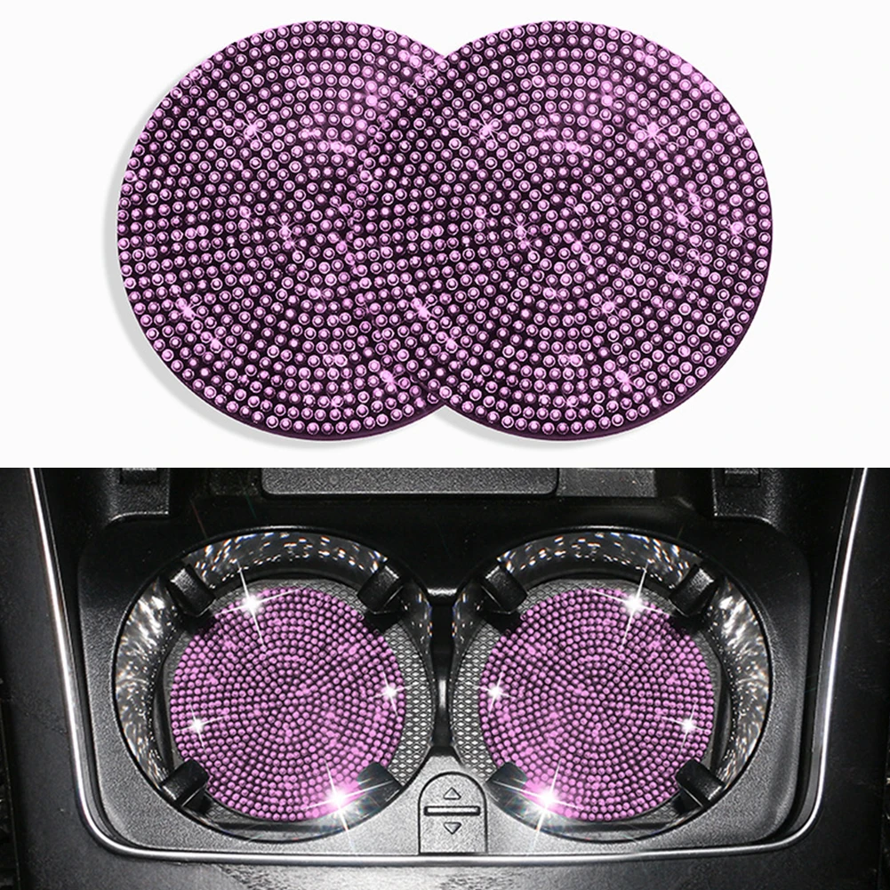 Coaster Car Cup Holder Soft Rubber Blue White 7cm/2.75inch Multicolor Black Anti-Slip LUXURY RHINESTONE DESIGN
Coaster Car Cup Holder Soft Rubber Blue White 7cm/2.75inch Multicolor Black Anti-Slip LUXURY RHINESTONE DESIGN