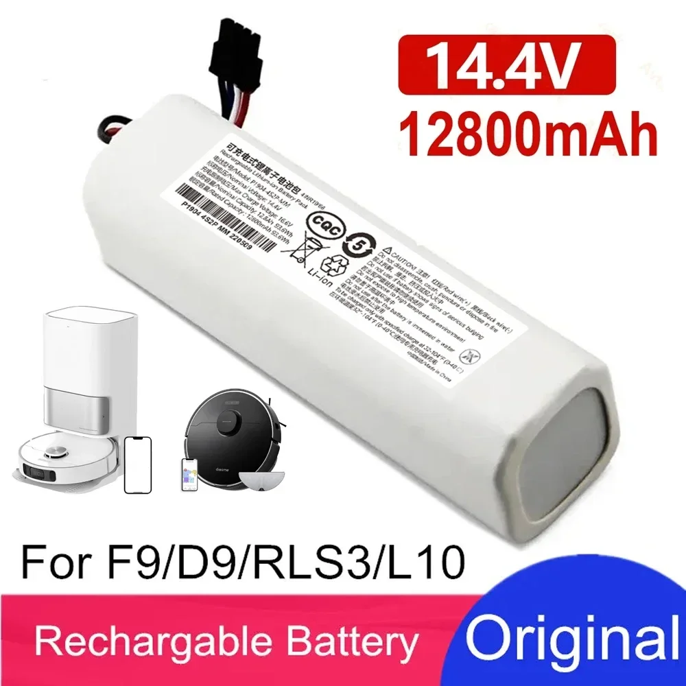 Originalr Replacement P2008-4S2P-MMBK Battery For Dreame F9 D9 L10 Pro Plus RLS3 RLS5 RLS5L RLS5D Accessories Parts battery
Originalr Replacement P2008-4S2P-MMBK Battery For Dreame F9 D9 L10 Pro Plus RLS3 RLS5 RLS5L RLS5D Accessories Parts battery