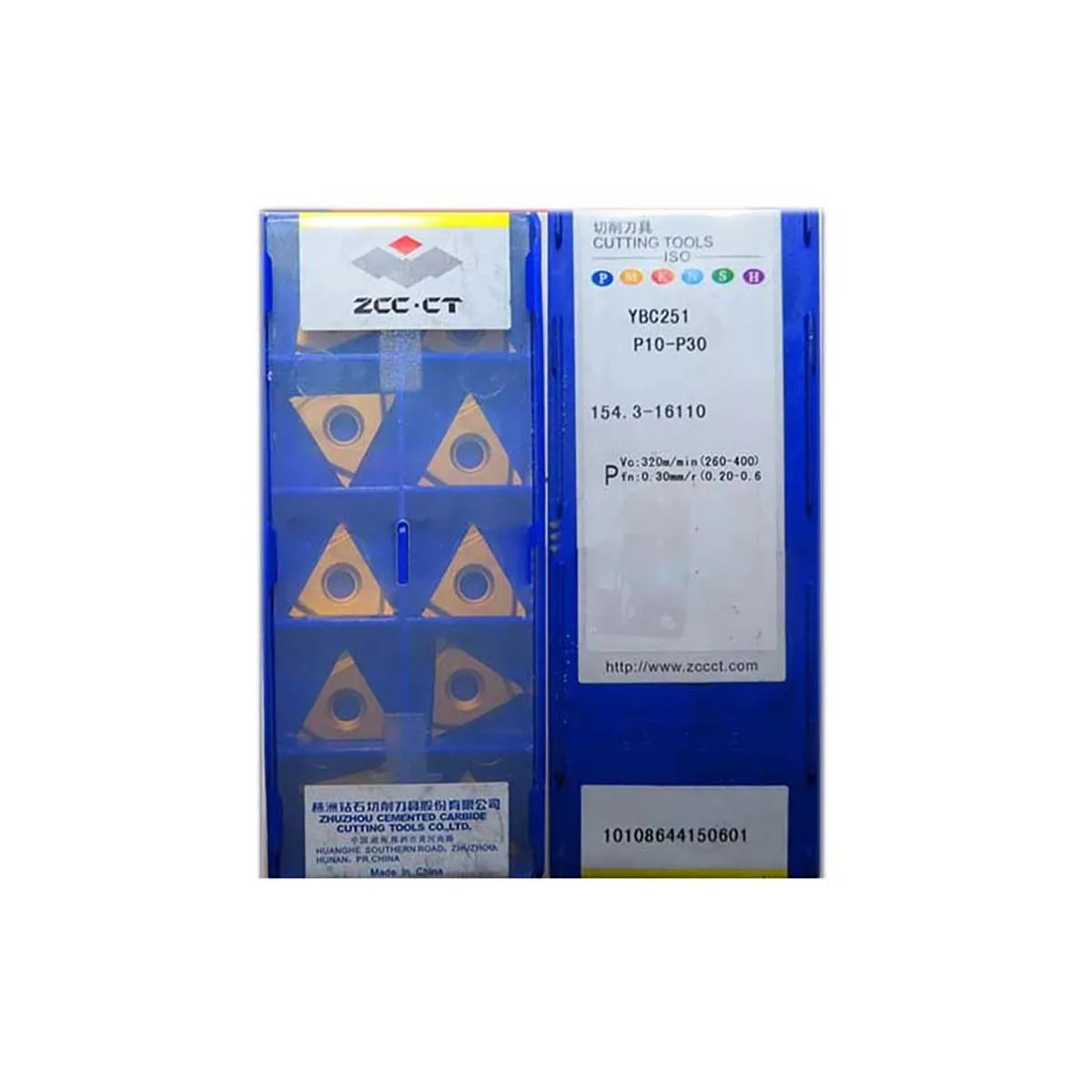 ZCC CT 100% Original 154.3 16265 16185 16160 16130 16110 YBC251 Treading Turning Toos Insert
ZCC CT 100% Original 154.3 16265 16185 16160 16130 16110 YBC251 Treading Turning Toos Insert