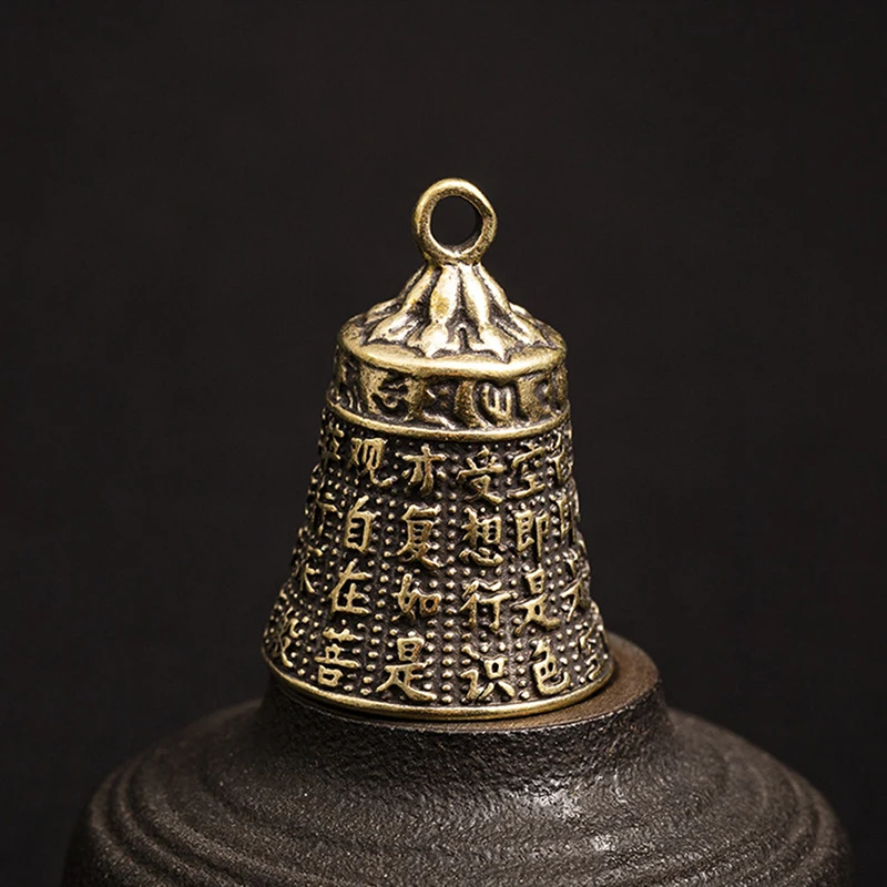 Antanciepp MINI Bell China's Brass Copper Sculpture Pray Buddha Bell Guanyin Bell Pendant
Antanciepp MINI Bell China's Brass Copper Sculpture Pray Buddha Bell Guanyin Bell Pendant