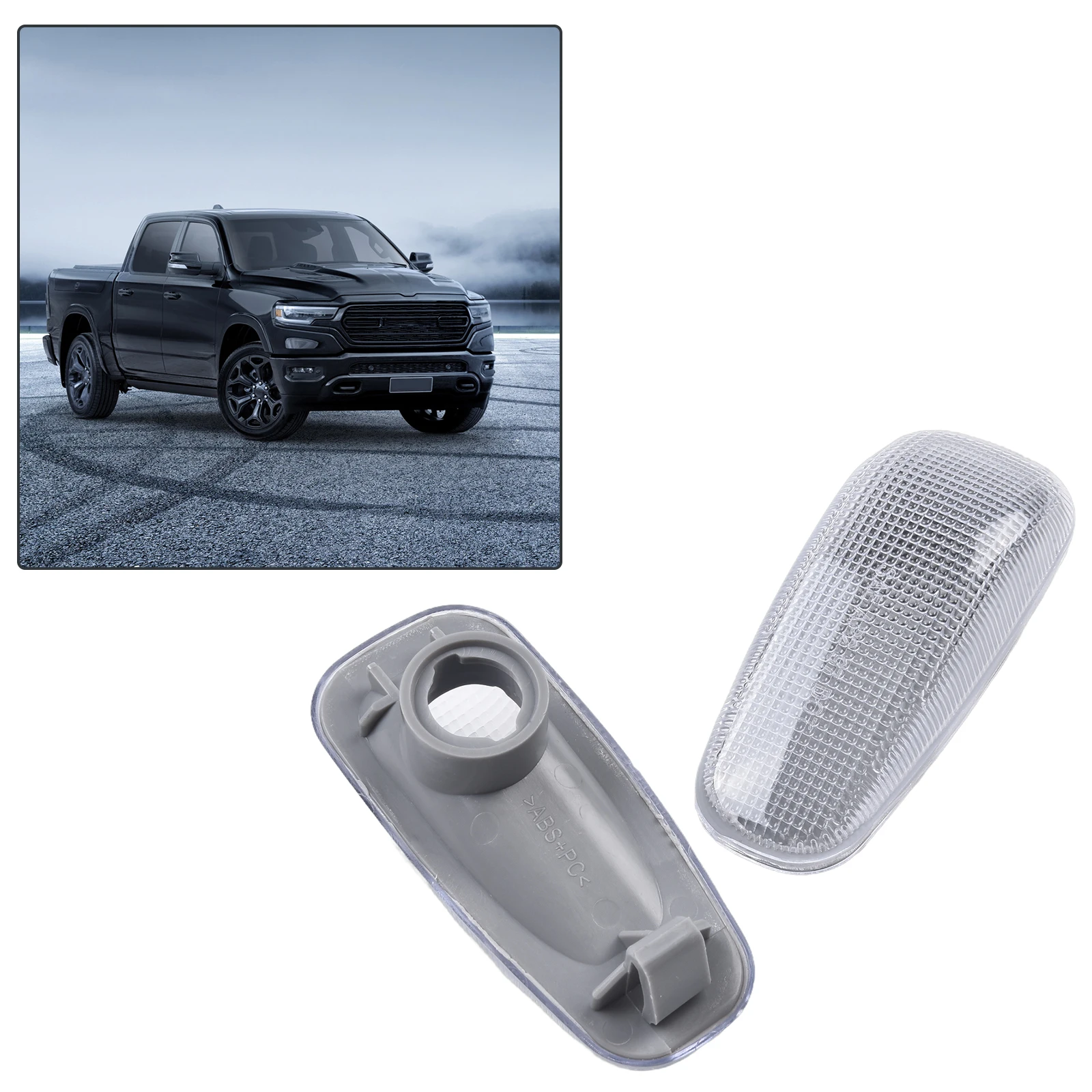 Front Side Marker Light Cover for Dodge For Sprinter 2500 3500 Set of 2 Exact Replacement Fits Front Left and Right
Front Side Marker Light Cover for Dodge For Sprinter 2500 3500 Set of 2 Exact Replacement Fits Front Left and Right