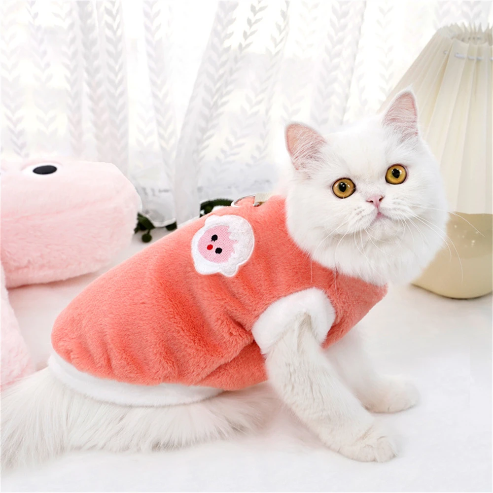 Flannel Fleece Dog Vest Thicken Pet Pullover Coat Keep Warm Cat Puppy Outfit Harness Vest Plush Soft Winter Small Dogs Clothing
Flannel Fleece Dog Vest Thicken Pet Pullover Coat Keep Warm Cat Puppy Outfit Harness Vest Plush Soft Winter Small Dogs Clothing