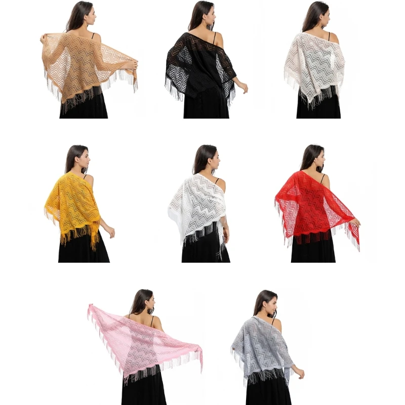 Breathable Woman Summer Scarf with Tassels Decor Outdoor Large Shawl
Breathable Woman Summer Scarf with Tassels Decor Outdoor Large Shawl