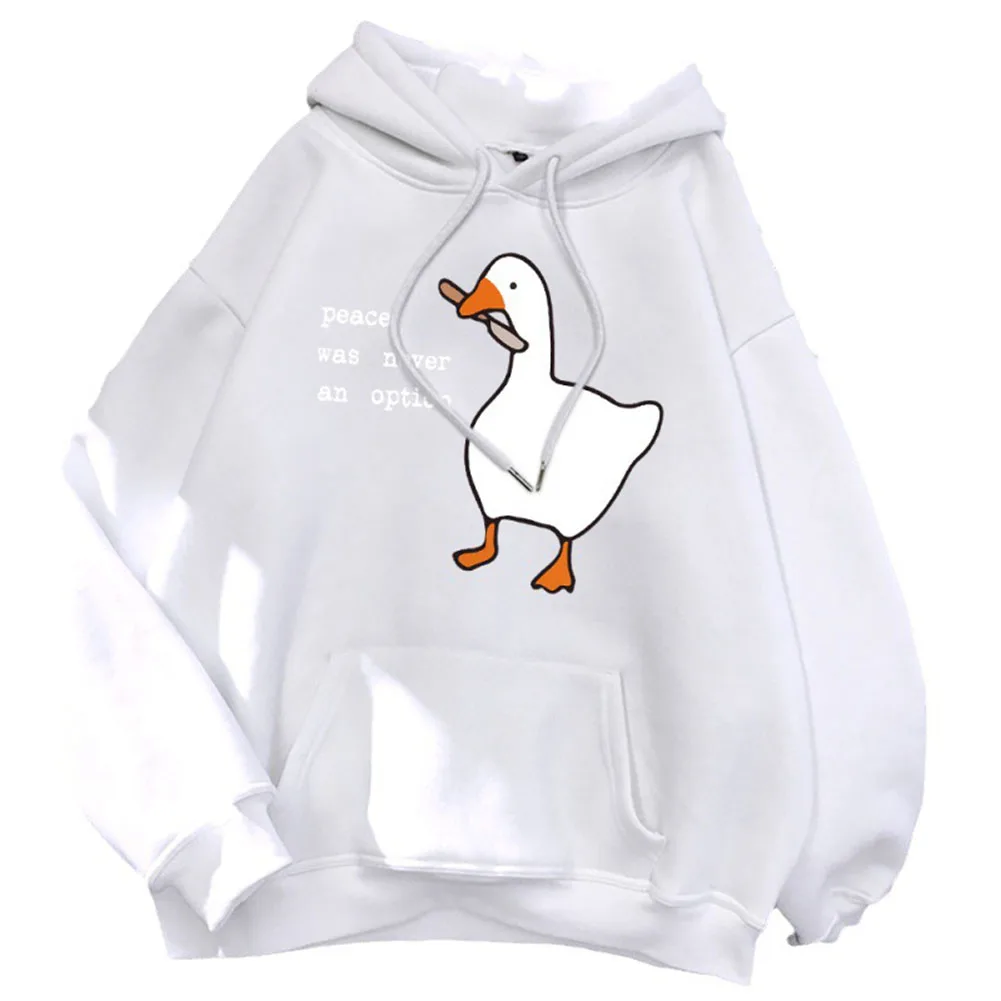 Men And Women Fashion Crew Neck Cartoon Duck Printed Hoody Creativity Street Pocket Hoodies Tops Casual Loose Wear
Men And Women Fashion Crew Neck Cartoon Duck Printed Hoody Creativity Street Pocket Hoodies Tops Casual Loose Wear